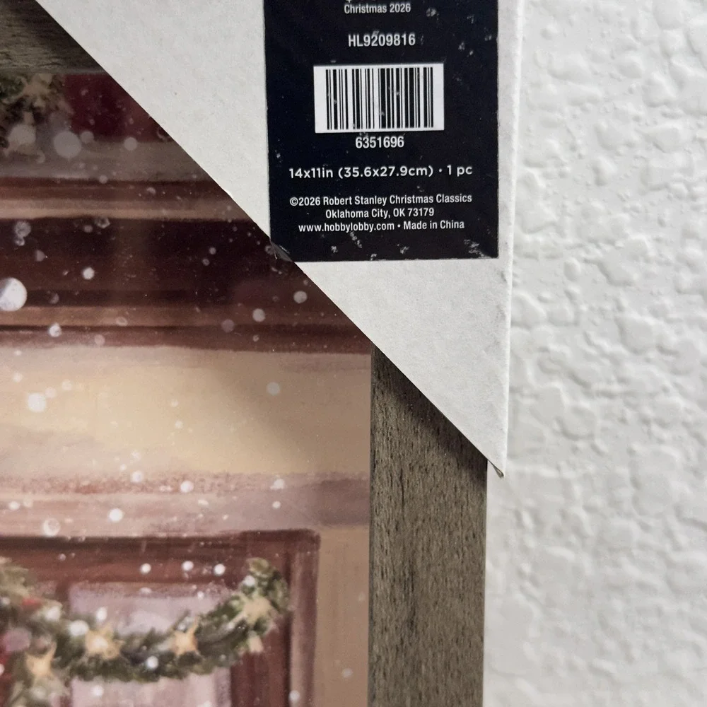 Viral Hobby Lobby Christmas ~ Coffee Shop Framed Wall Decor Art
